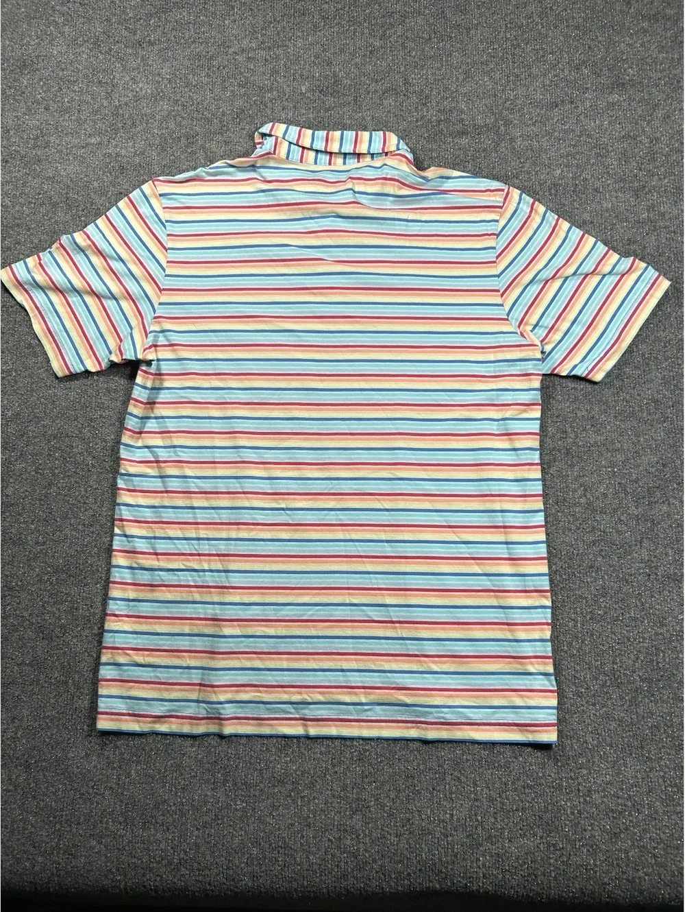 Peter Millar Medium Pima Cotton Striped Polo Shirt